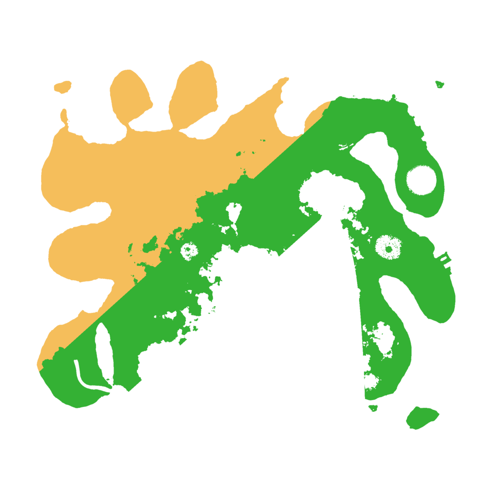 Biome Rust Map: Procedural Map, Size: 3000, Seed: 418797324