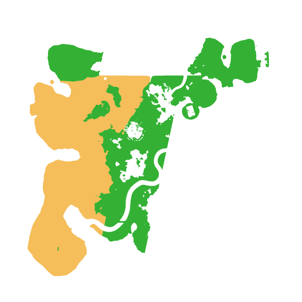 Biome Rust Map: Procedural Map, Size: 3000, Seed: 45013630