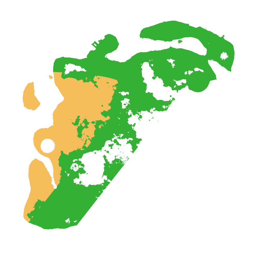 Biome Rust Map: Procedural Map, Size: 3300, Seed: 1286