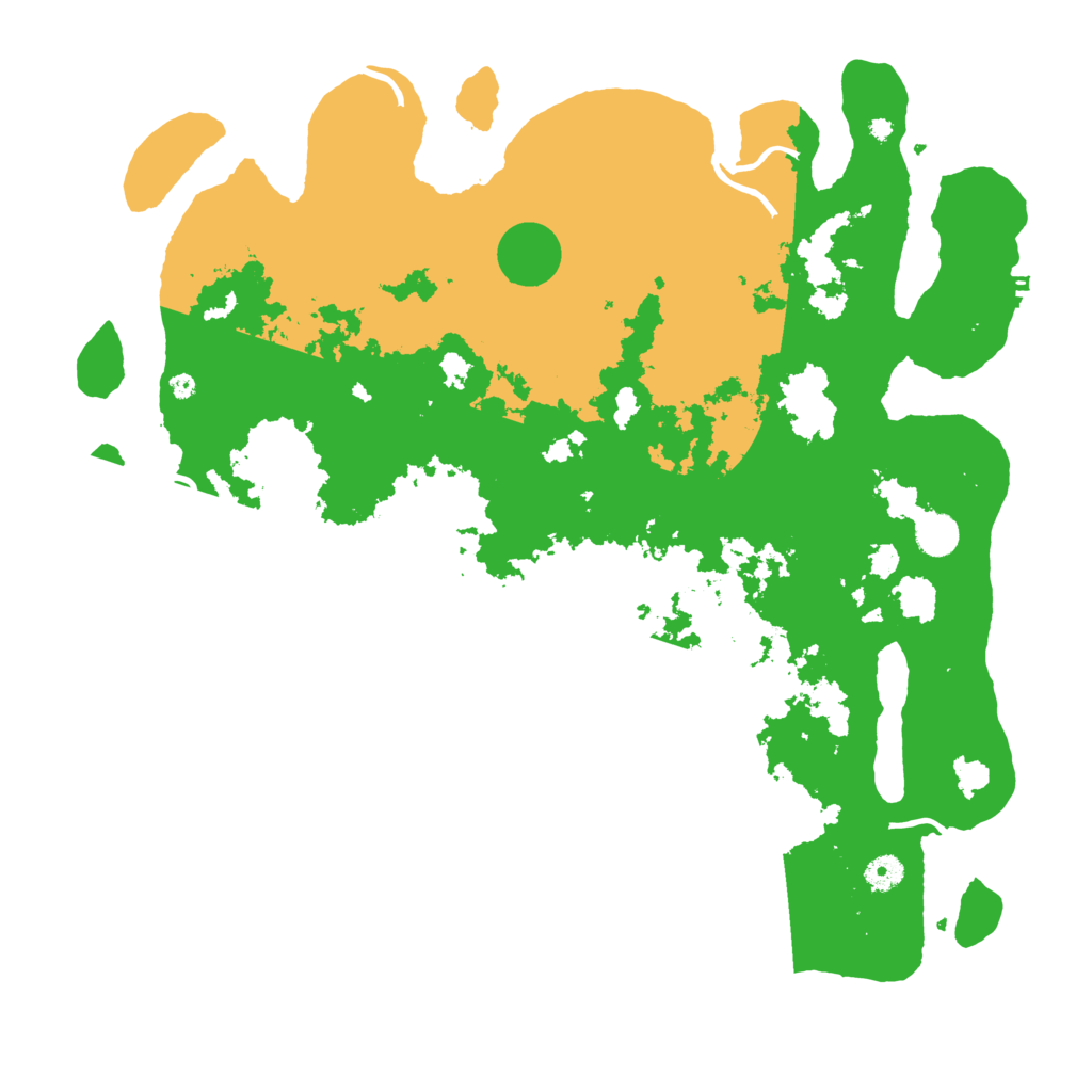 Biome Rust Map: Procedural Map, Size: 4500, Seed: 522121211