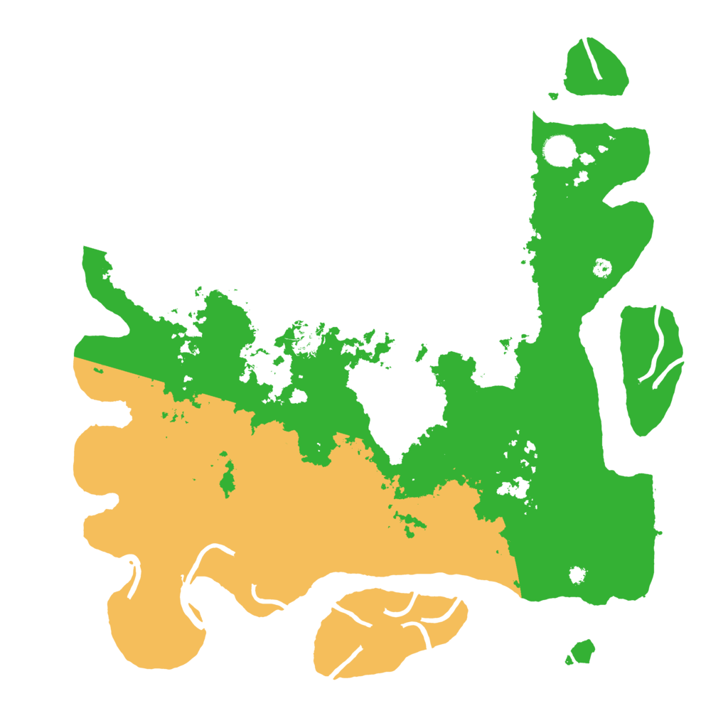 Biome Rust Map: Procedural Map, Size: 4000, Seed: 1471856010