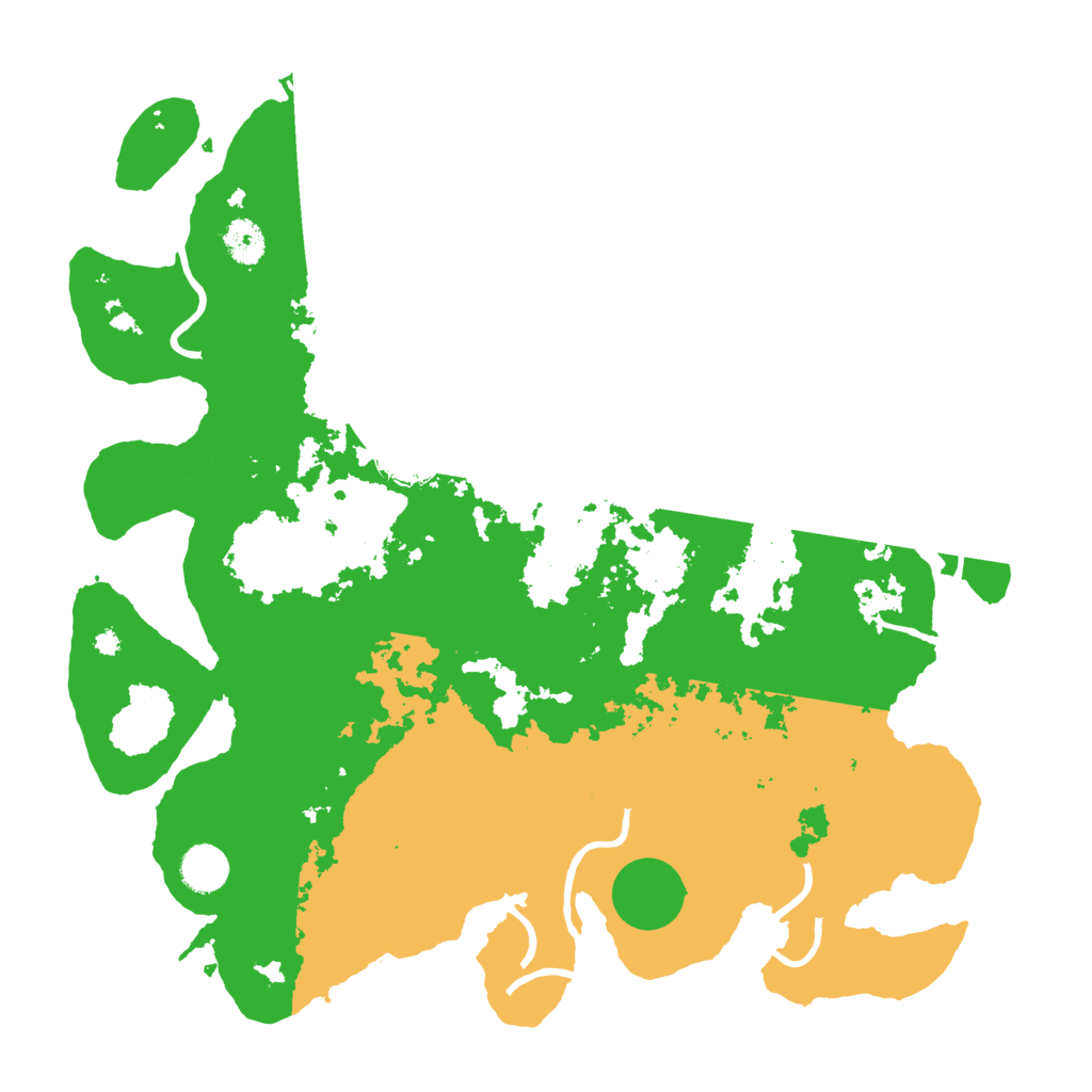 Biome Rust Map: Procedural Map, Size: 4000, Seed: 3892369