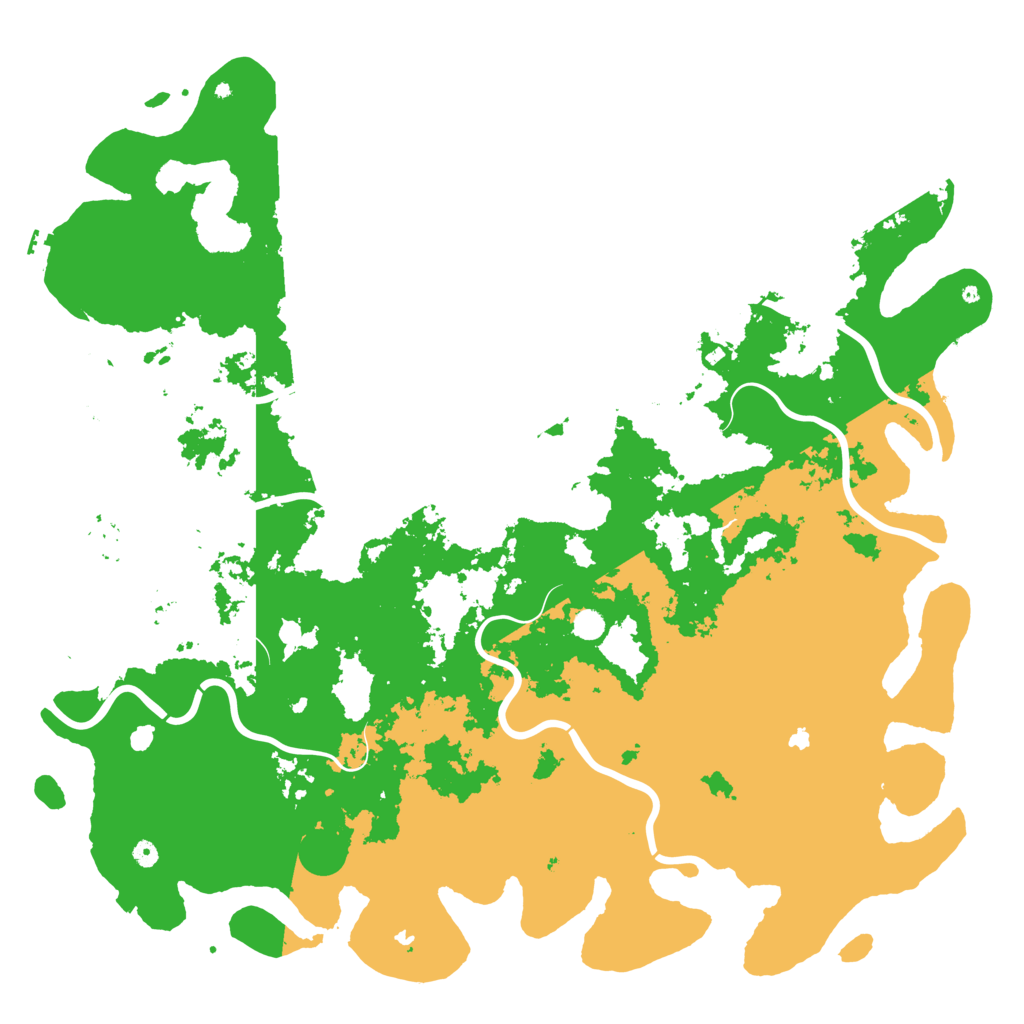 Biome Rust Map: Procedural Map, Size: 6000, Seed: 111586784