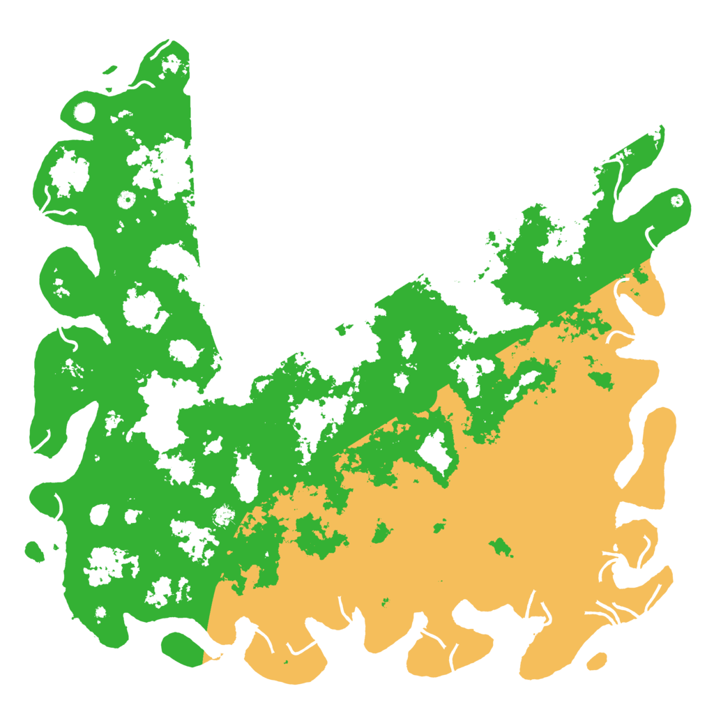 Biome Rust Map: Procedural Map, Size: 6000, Seed: 111586784