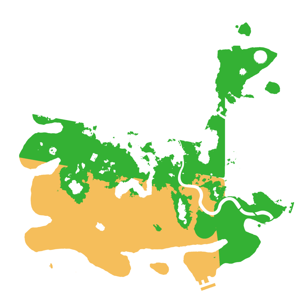 Biome Rust Map: Procedural Map, Size: 4000, Seed: 617749983