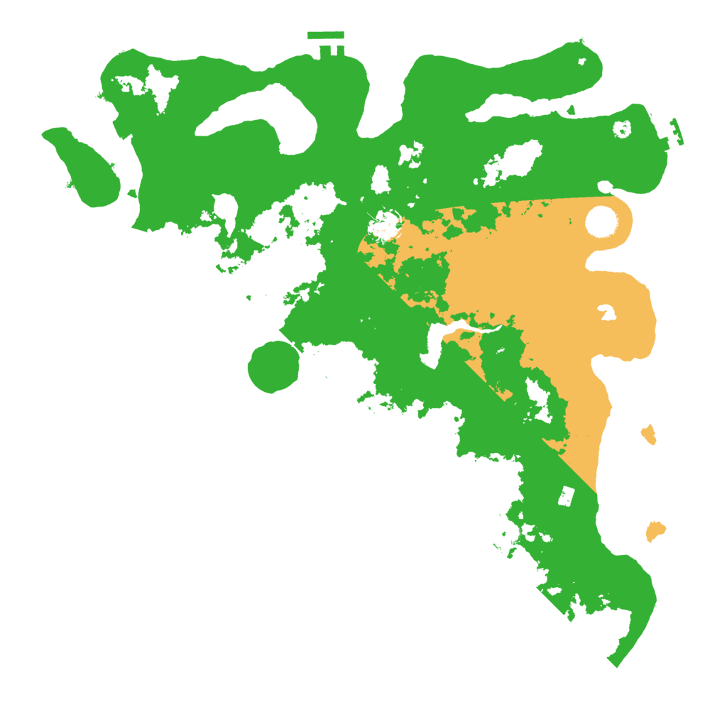 Biome Rust Map: Procedural Map, Size: 4000, Seed: 7217