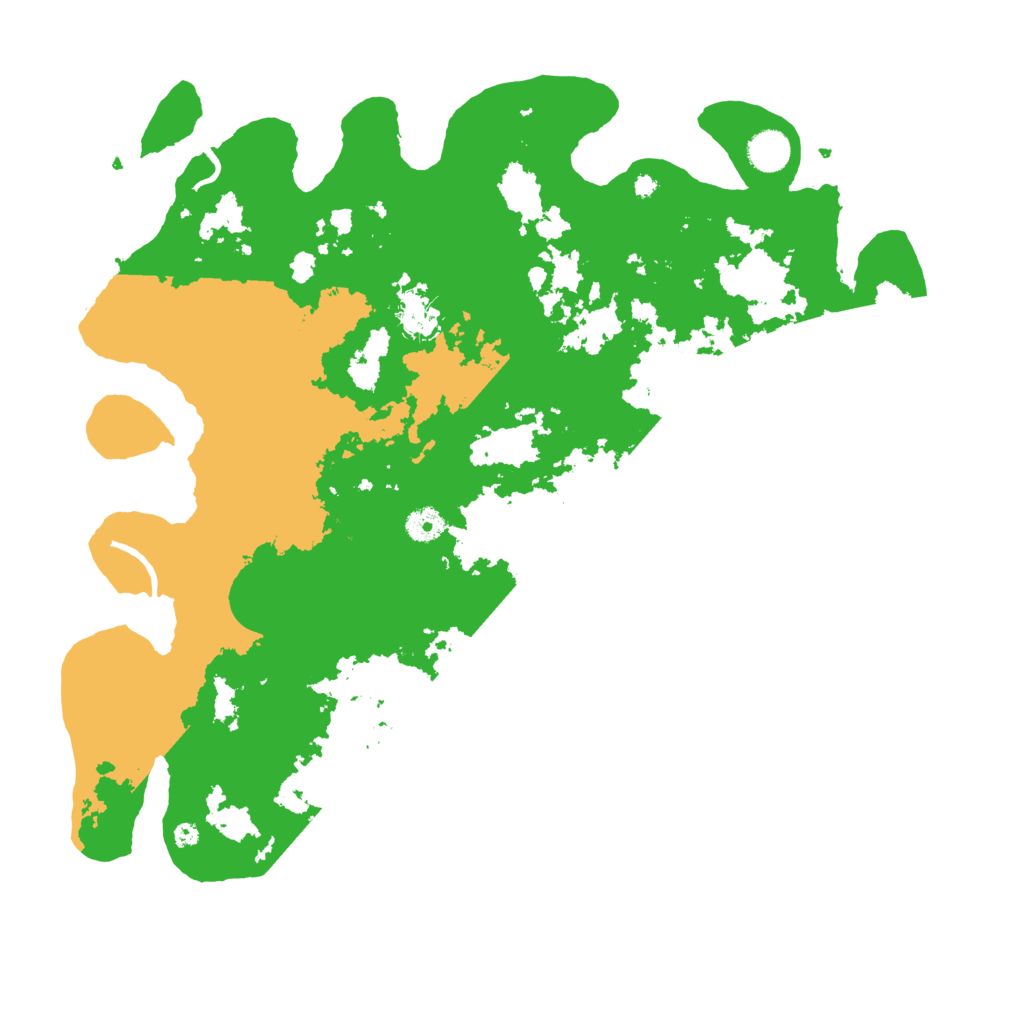 Biome Rust Map: Procedural Map, Size: 4250, Seed: 8145544