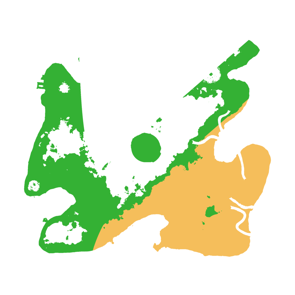 Biome Rust Map: Procedural Map, Size: 2700, Seed: 1640314891