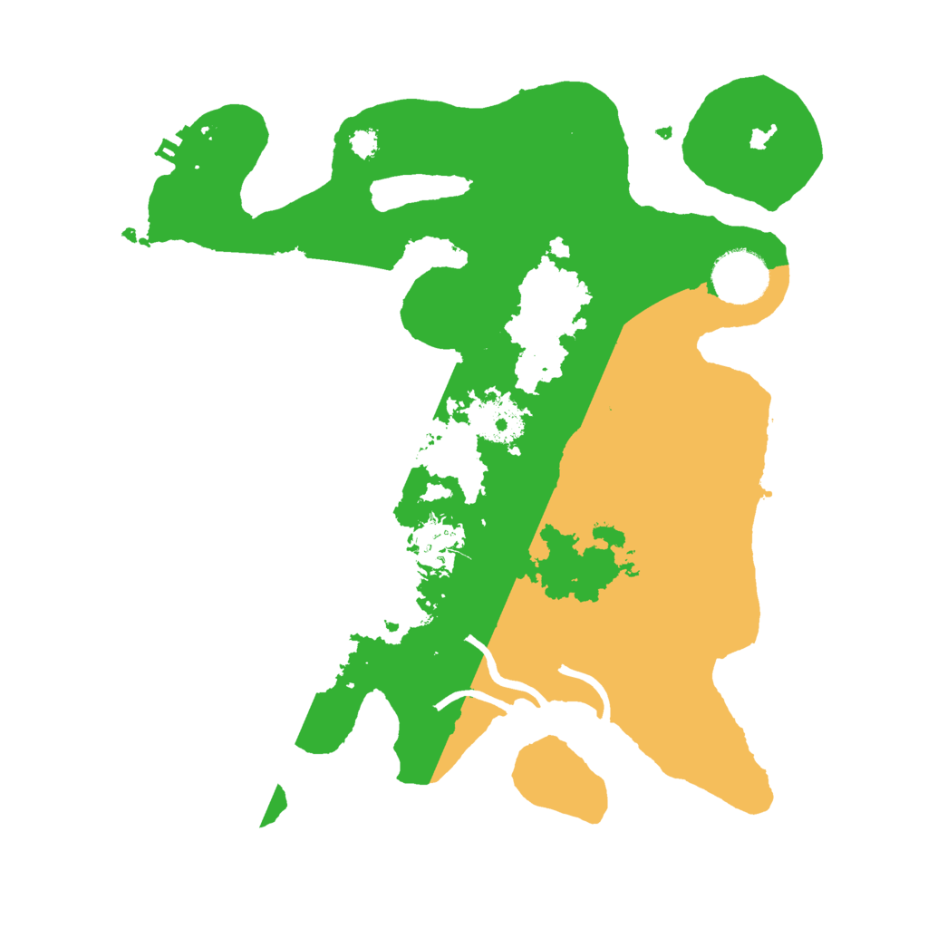 Biome Rust Map: Procedural Map, Size: 3000, Seed: 26336
