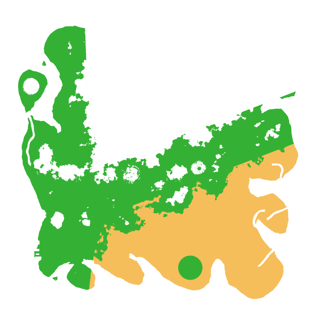 Biome Rust Map: Procedural Map, Size: 3500, Seed: 1965826981