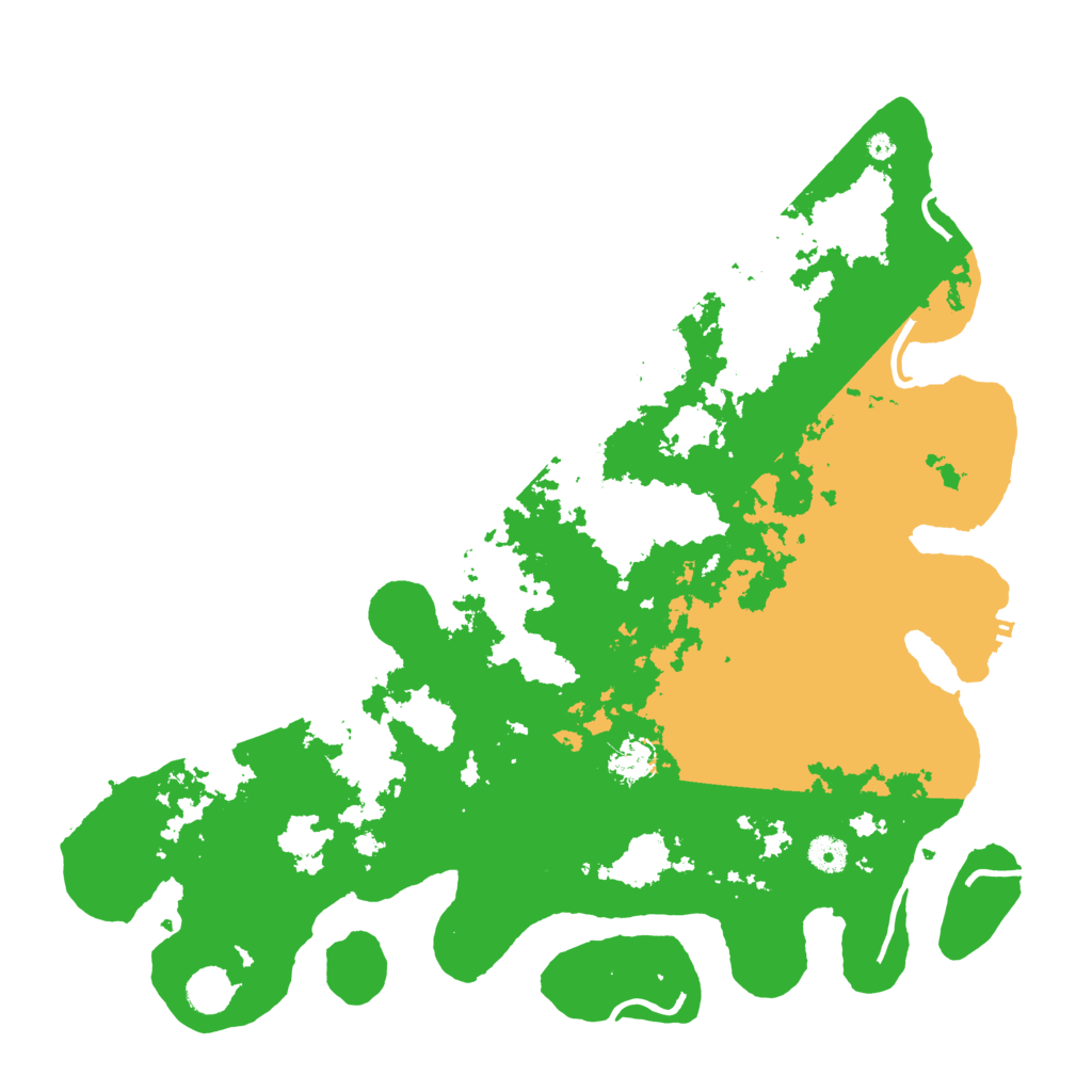 Biome Rust Map: Procedural Map, Size: 4300, Seed: 17764833