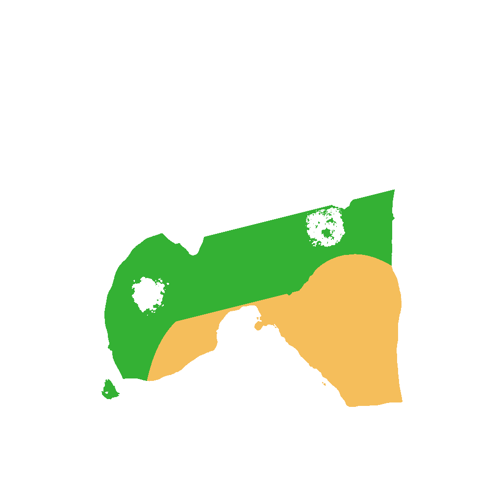 Biome Rust Map: Procedural Map, Size: 1375, Seed: 1