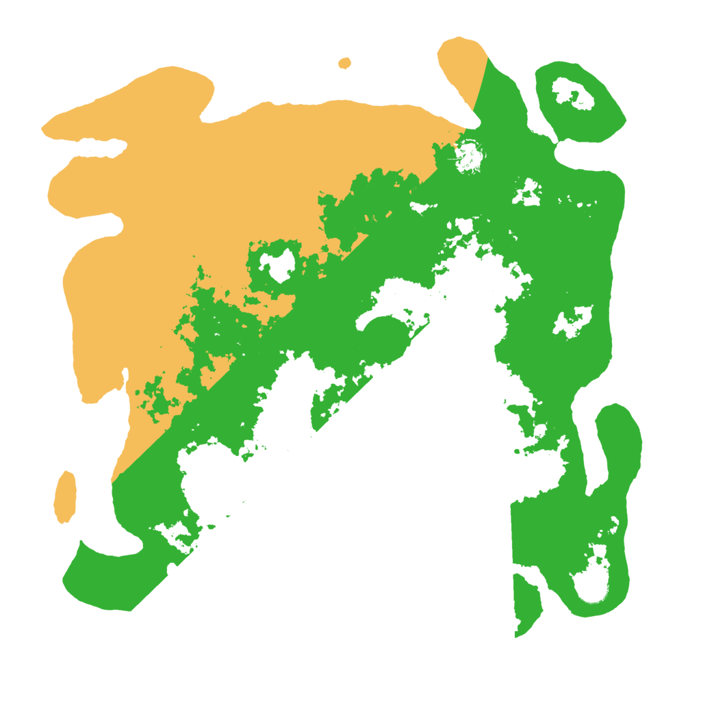 Biome Rust Map: Barren, Size: 4000, Seed: 839525408