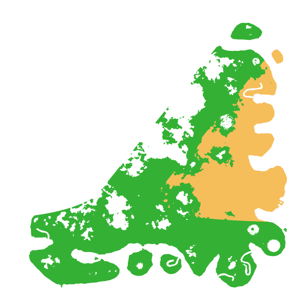 Biome Rust Map: Procedural Map, Size: 4250, Seed: 48755