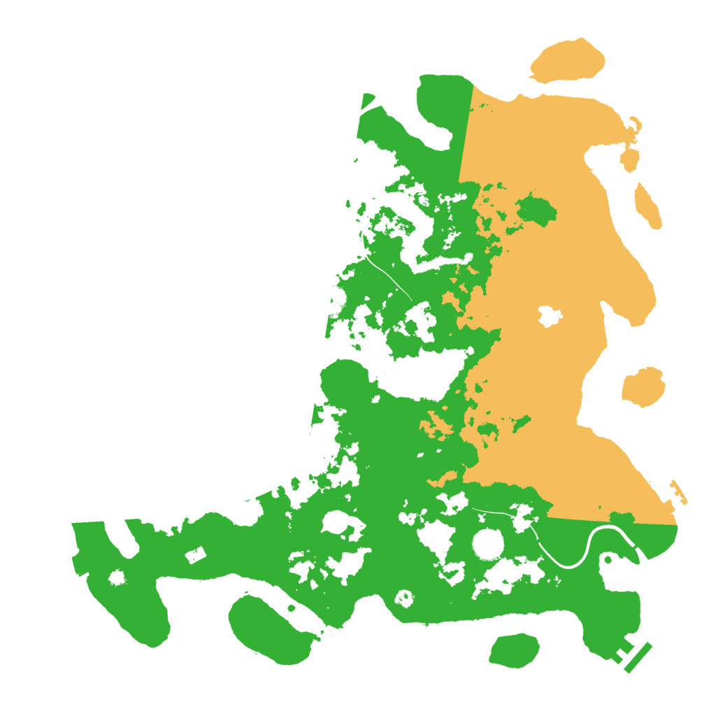 Biome Rust Map: Procedural Map, Size: 4000, Seed: 2101793754