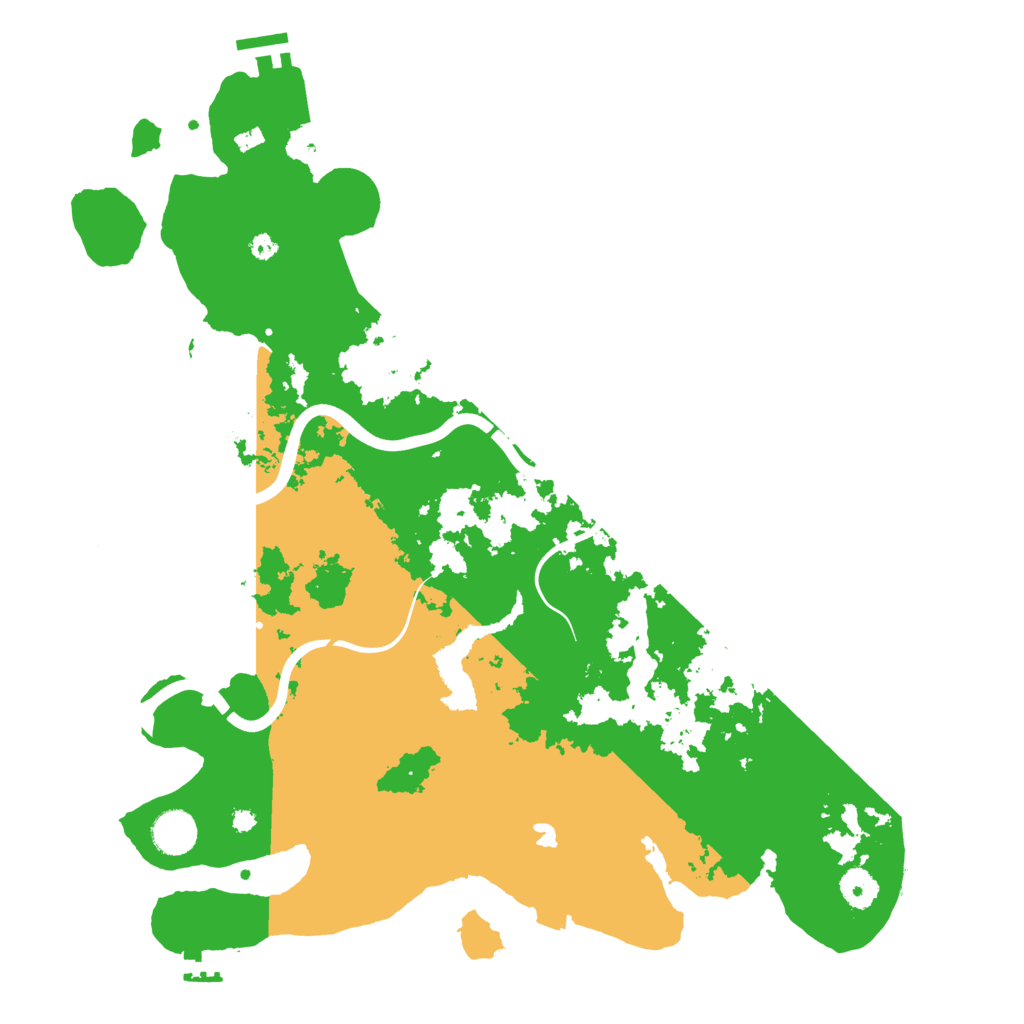Biome Rust Map: Procedural Map, Size: 4000, Seed: 23546