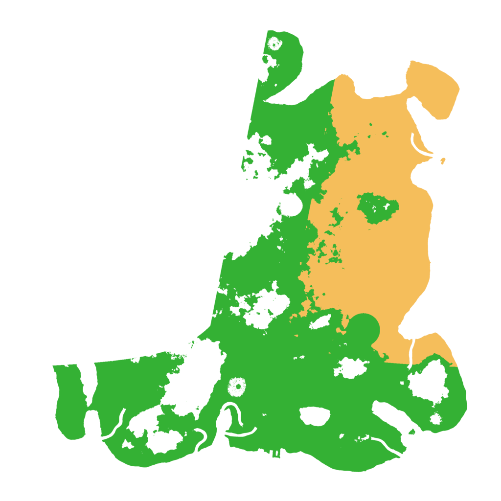 Biome Rust Map: Procedural Map, Size: 4000, Seed: 477972511