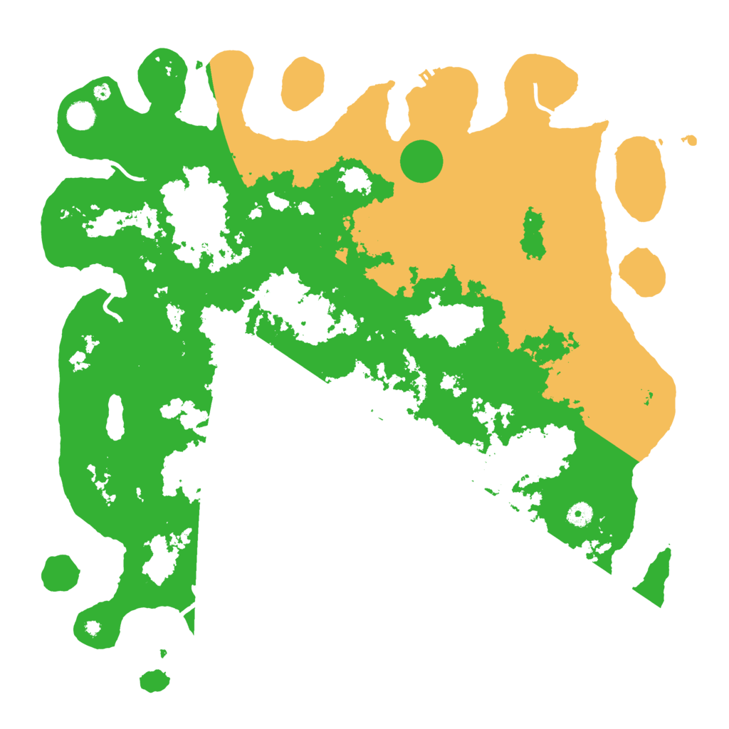 Biome Rust Map: Procedural Map, Size: 4500, Seed: 1386313658