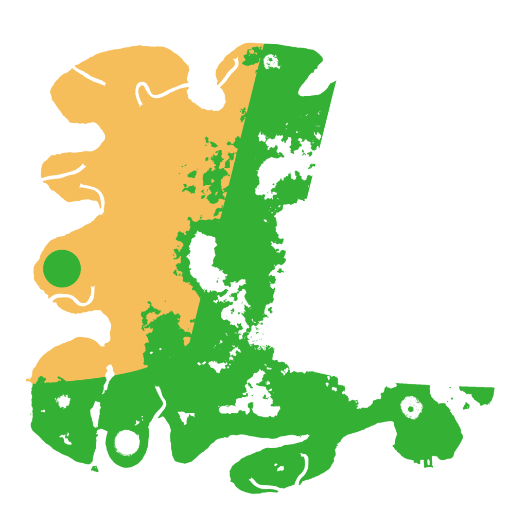 Biome Rust Map: Procedural Map, Size: 3700, Seed: 1935034665