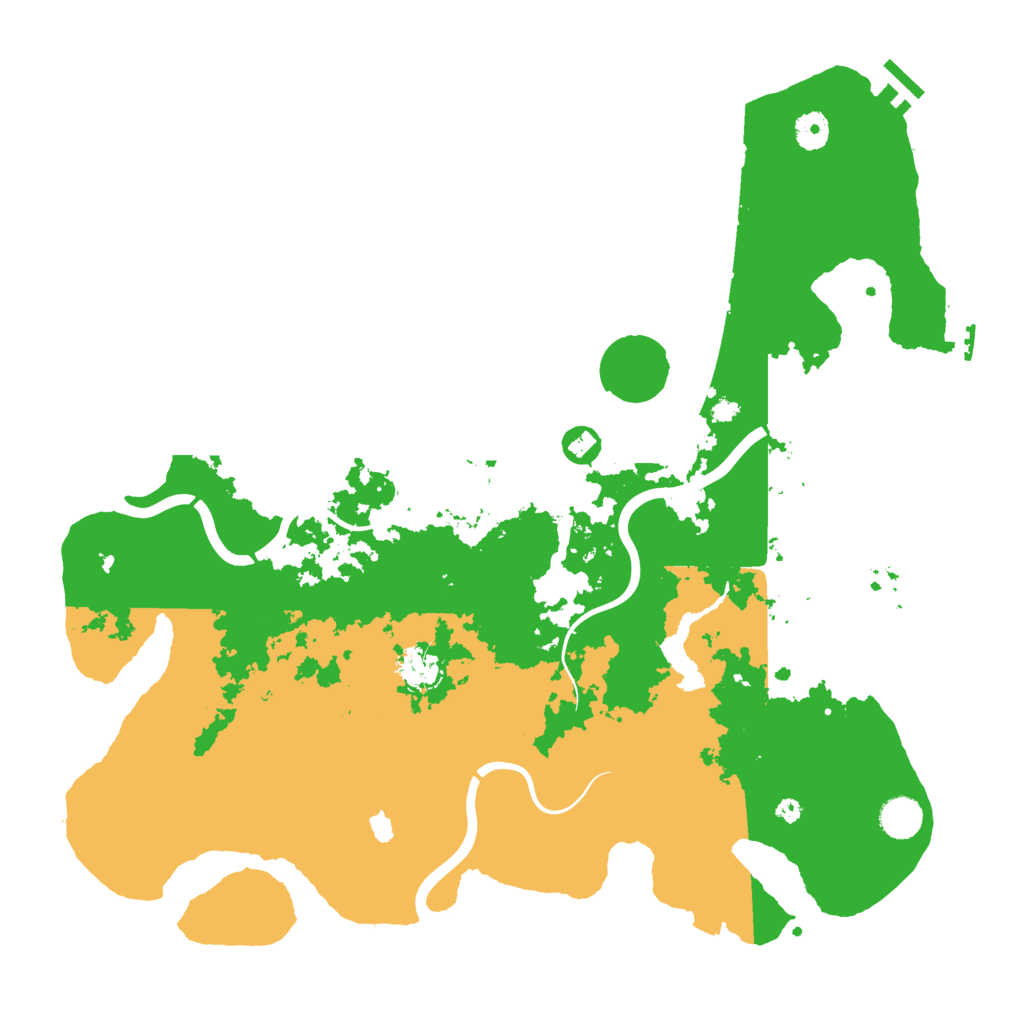 Biome Rust Map: Procedural Map, Size: 4250, Seed: 795368617