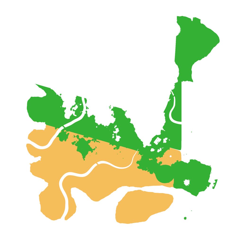 Biome Rust Map: Procedural Map, Size: 3600, Seed: 1471856010