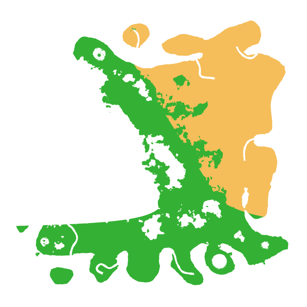 Biome Rust Map: Procedural Map, Size: 3700, Seed: 819085667
