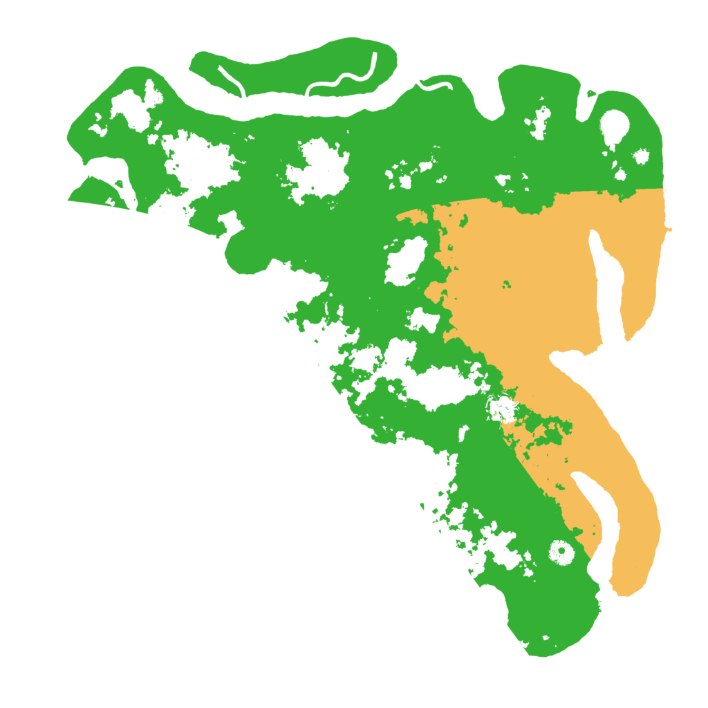 Biome Rust Map: Procedural Map, Size: 4250, Seed: 15447
