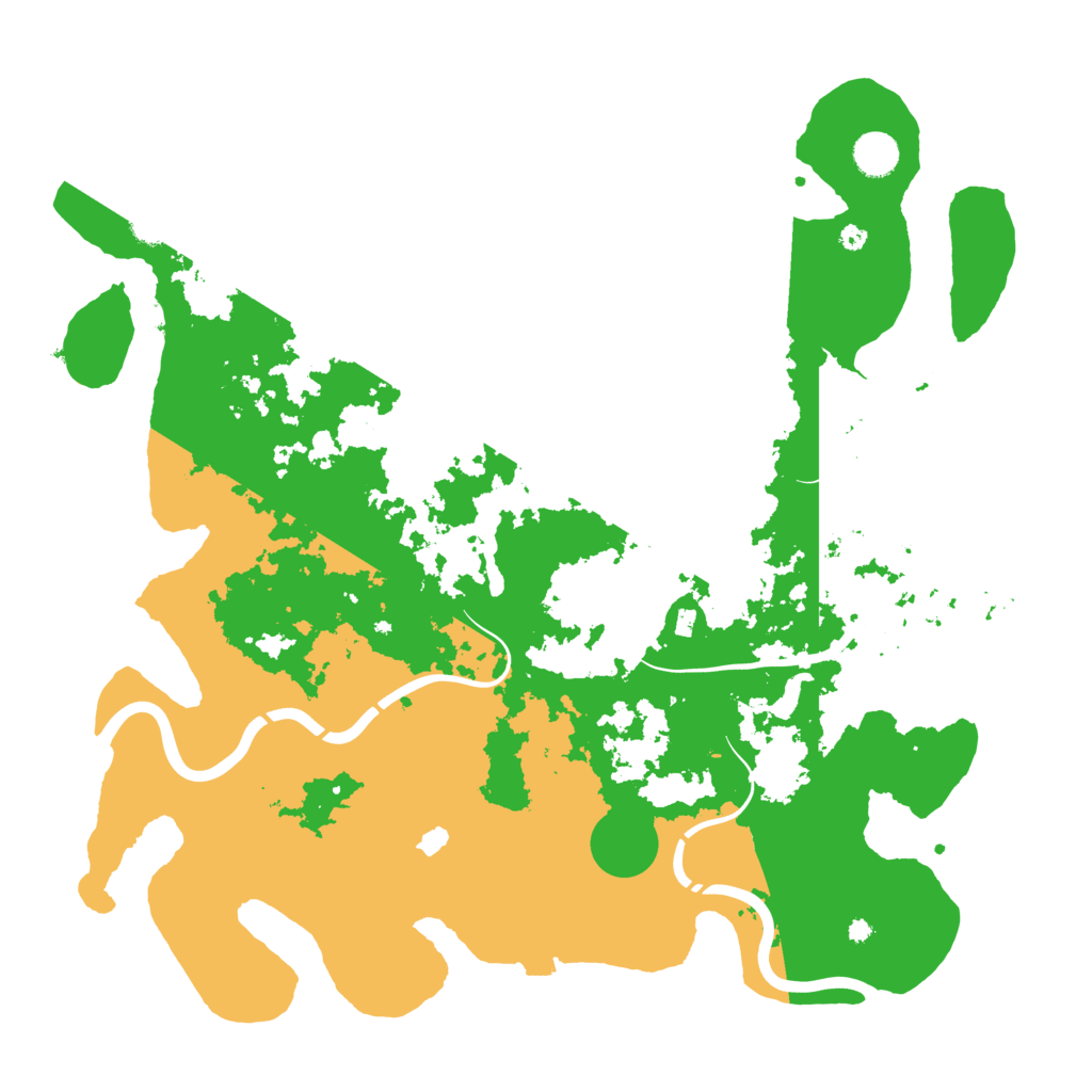 Biome Rust Map: Procedural Map, Size: 4250, Seed: 654132165