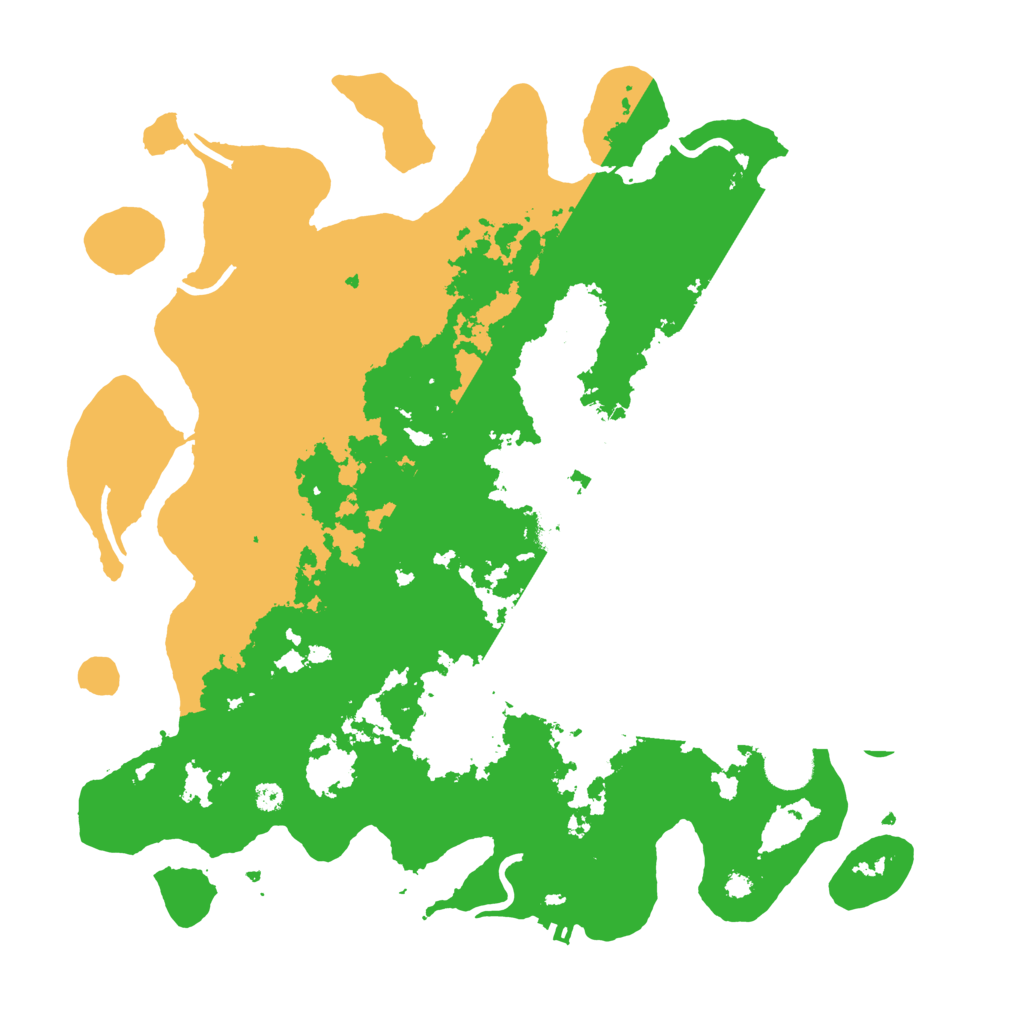 Biome Rust Map: Procedural Map, Size: 3700, Seed: 1893499872