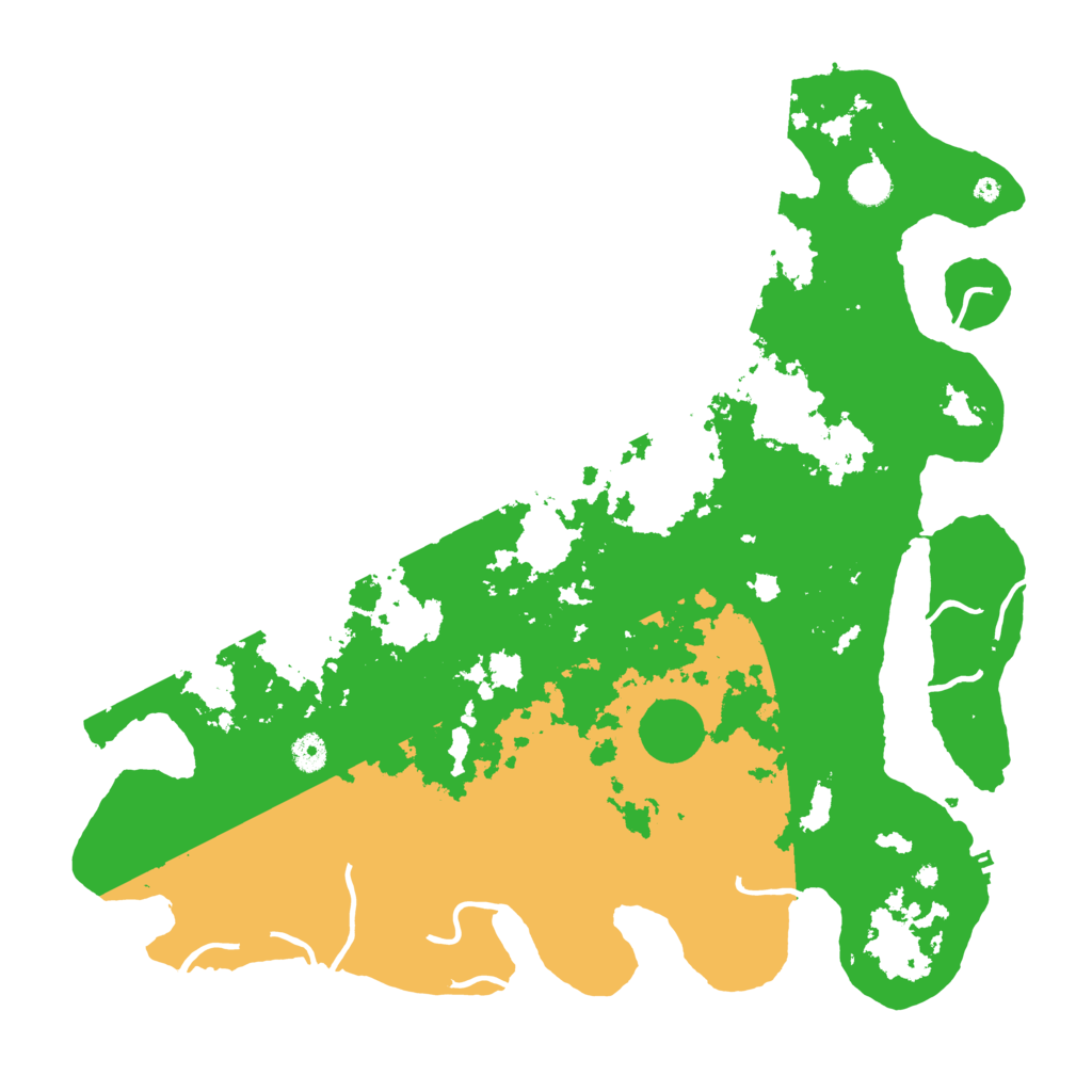 Biome Rust Map: Procedural Map, Size: 4500, Seed: 1895945456