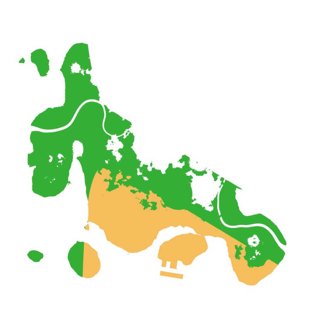 Biome Rust Map: Procedural Map, Size: 2700, Seed: 1063503778