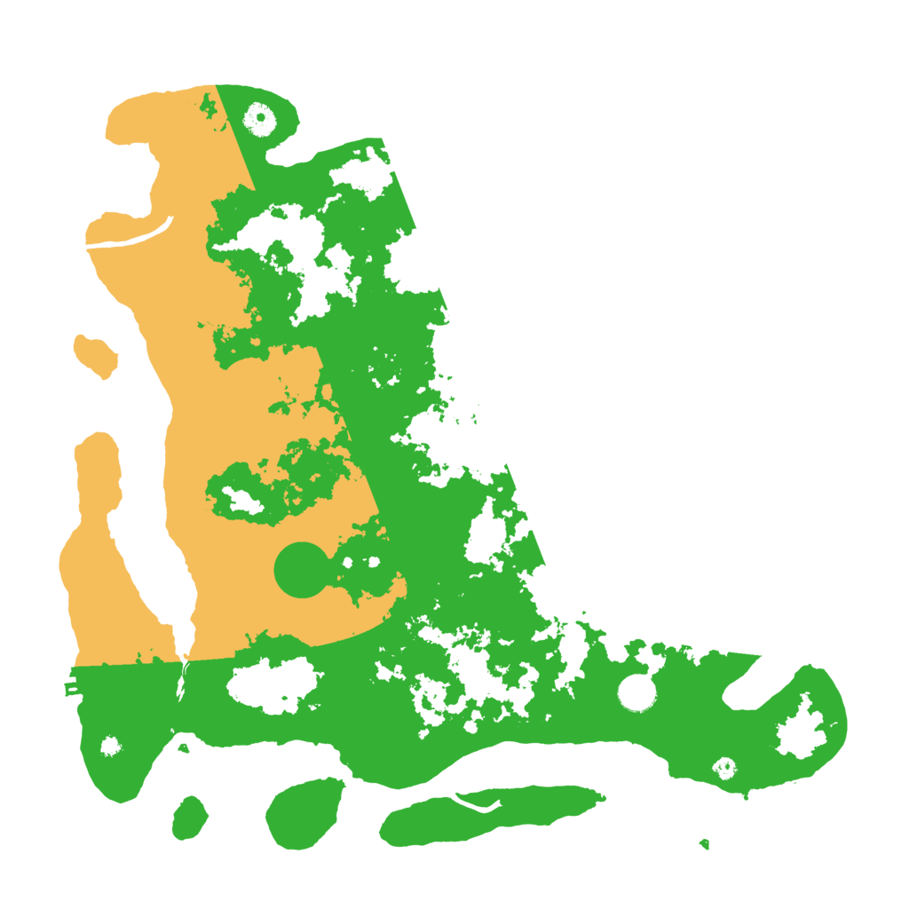 Biome Rust Map: Procedural Map, Size: 4250, Seed: 11579