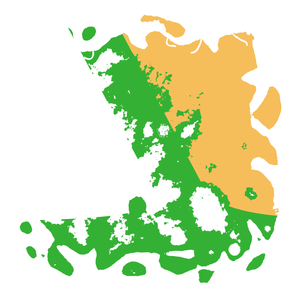 Biome Rust Map: Procedural Map, Size: 4500, Seed: 1305282784
