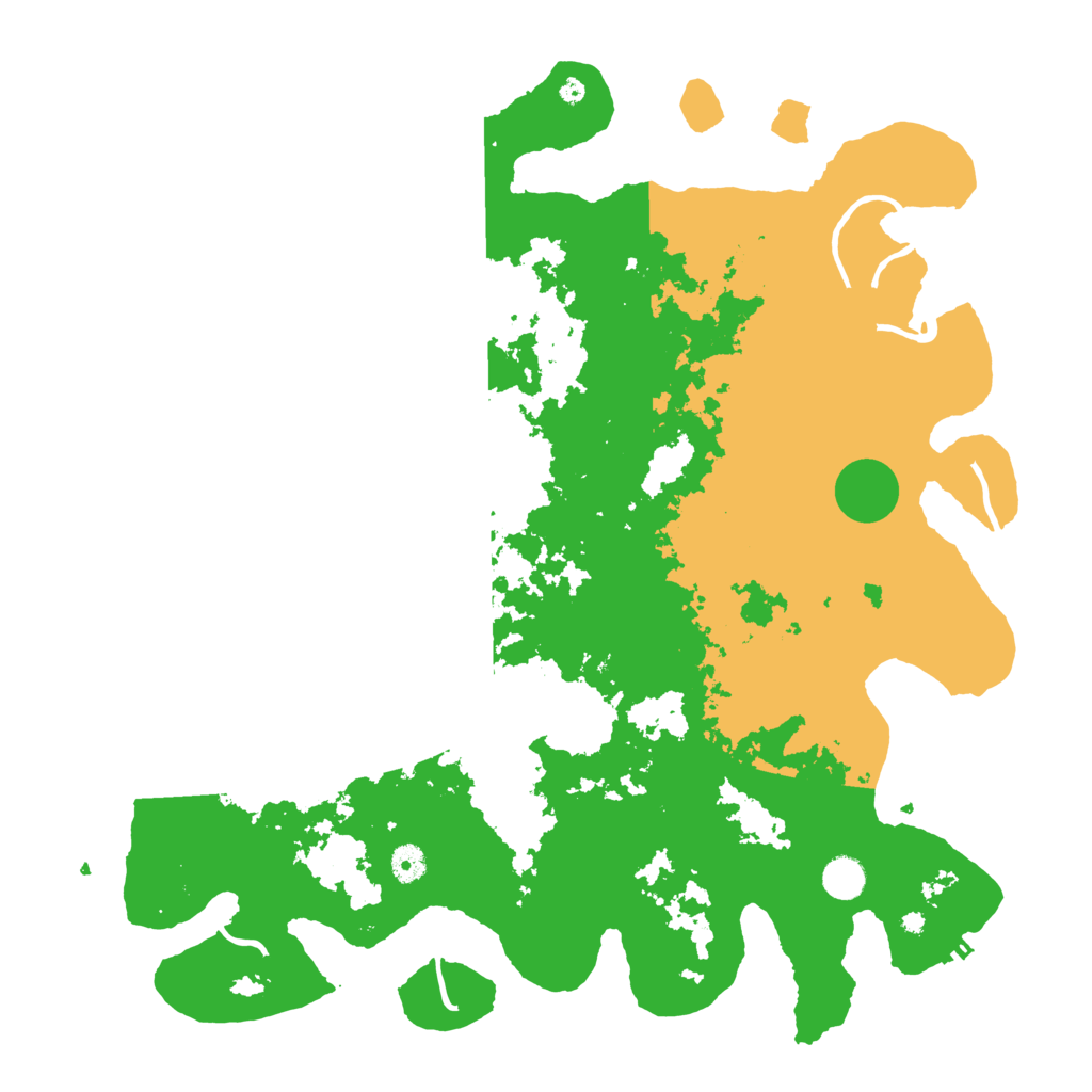 Biome Rust Map: Procedural Map, Size: 4500, Seed: 1107392567