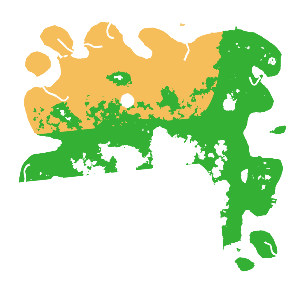 Biome Rust Map: Procedural Map, Size: 4000, Seed: 756442743