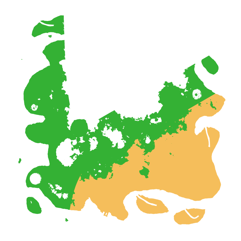 Biome Rust Map: Procedural Map, Size: 3750, Seed: 91827390