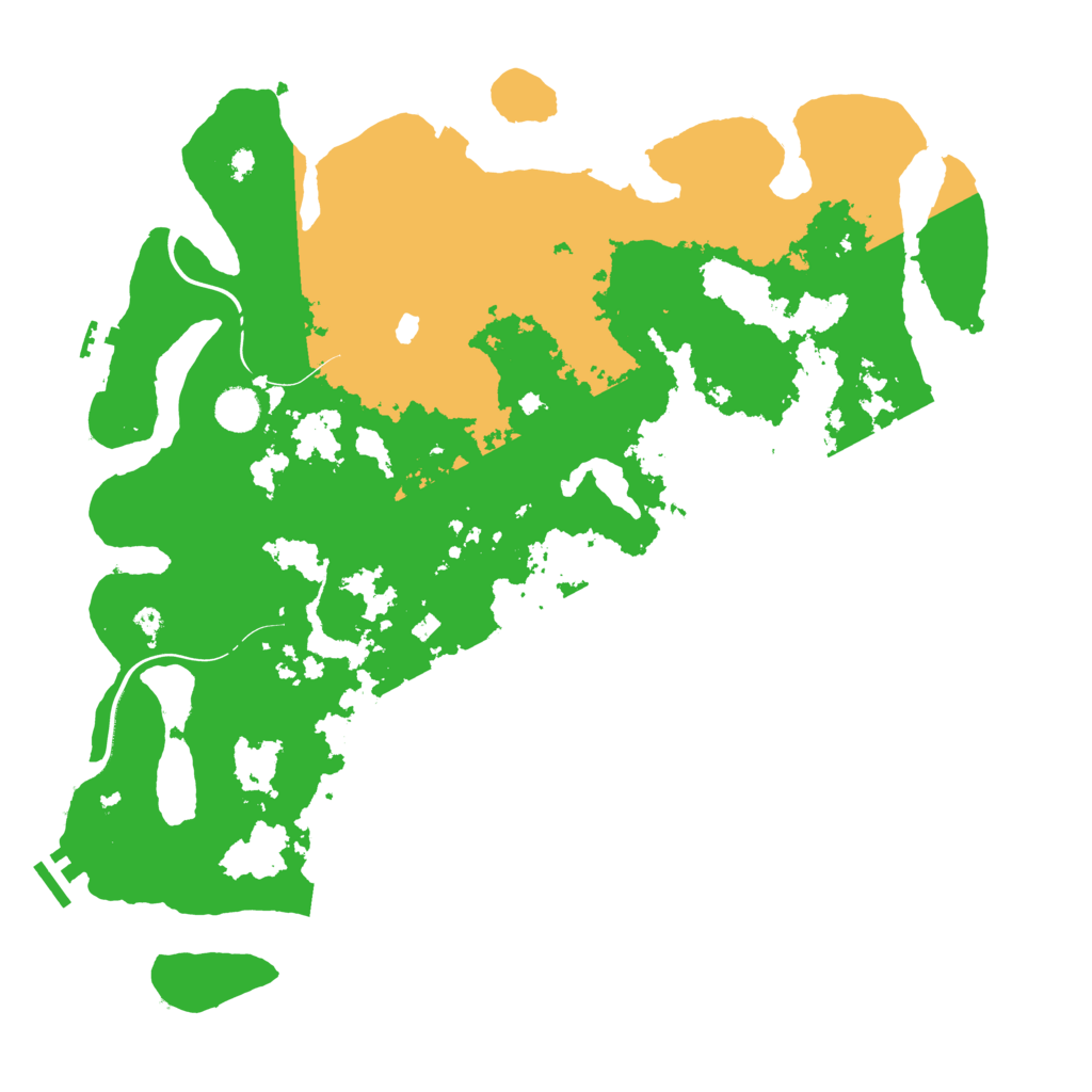 Biome Rust Map: Procedural Map, Size: 4300, Seed: 1957488549