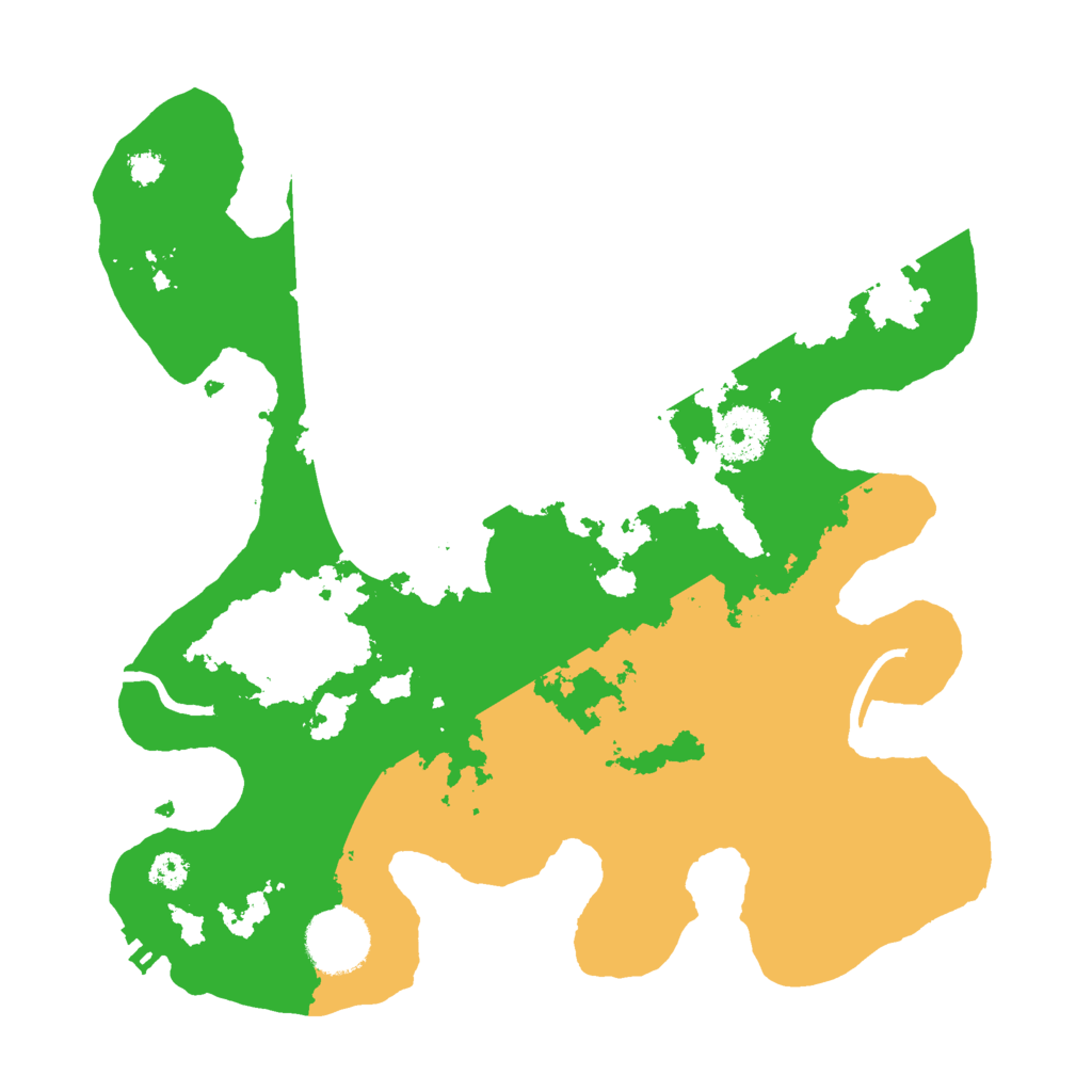 Biome Rust Map: Procedural Map, Size: 3000, Seed: 1489565170