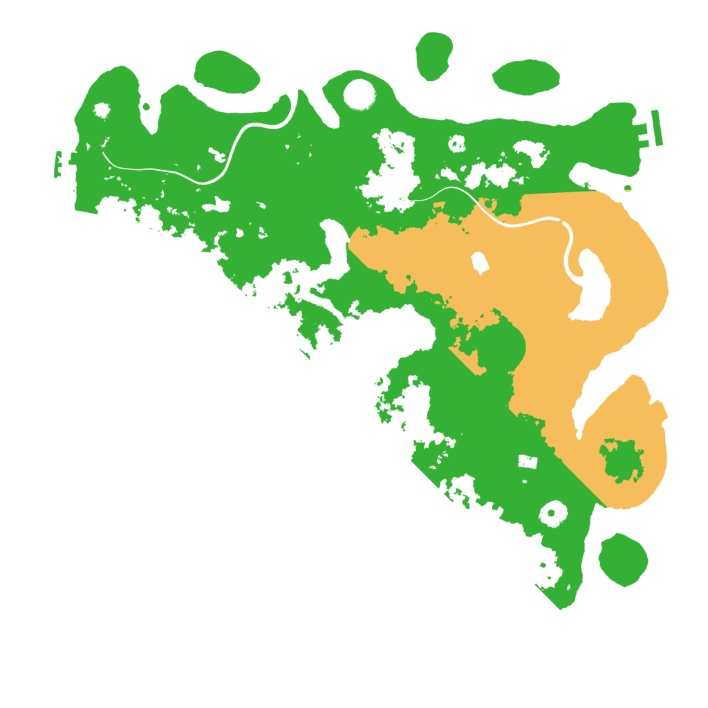 Biome Rust Map: Procedural Map, Size: 4000, Seed: 120300193