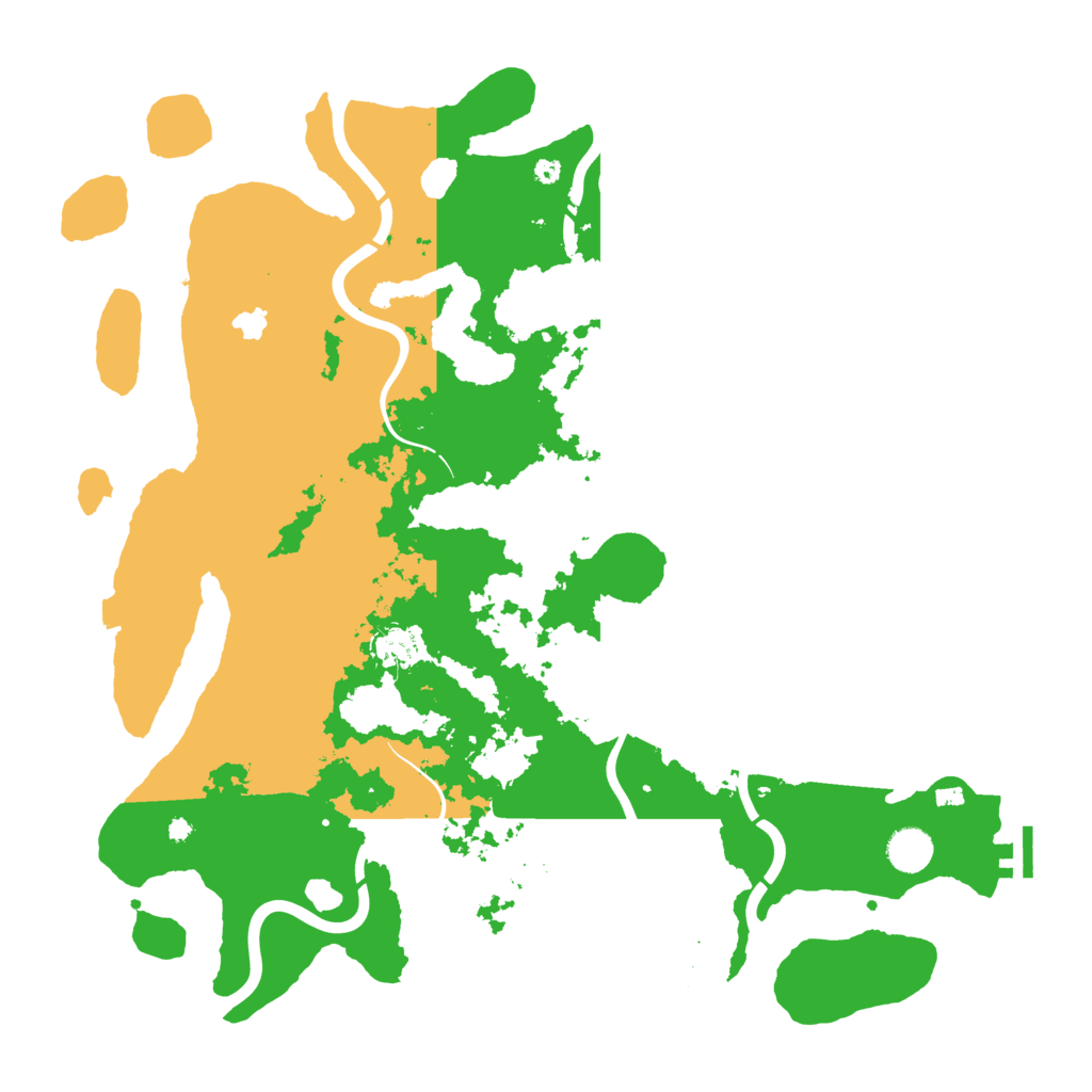 Biome Rust Map: Procedural Map, Size: 4250, Seed: 27579