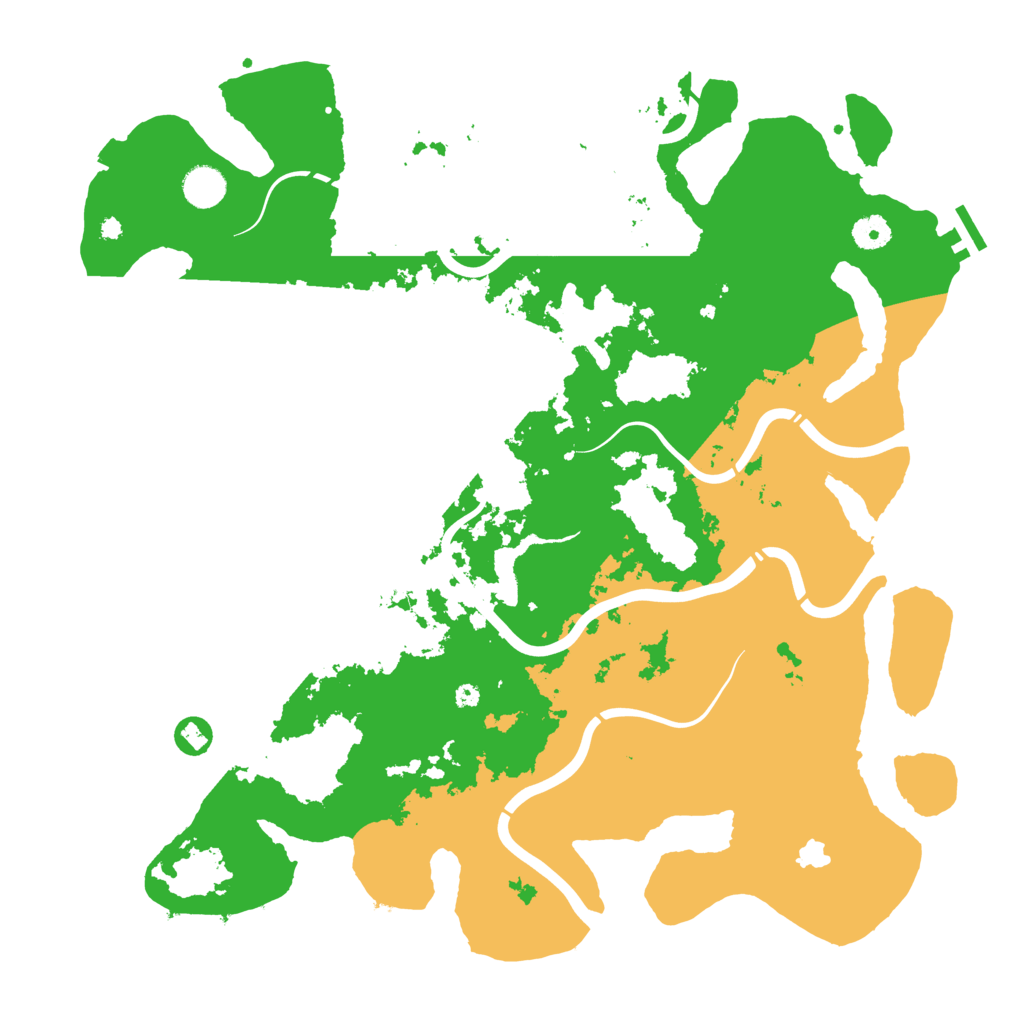 Biome Rust Map: Procedural Map, Size: 4250, Seed: 2069802667