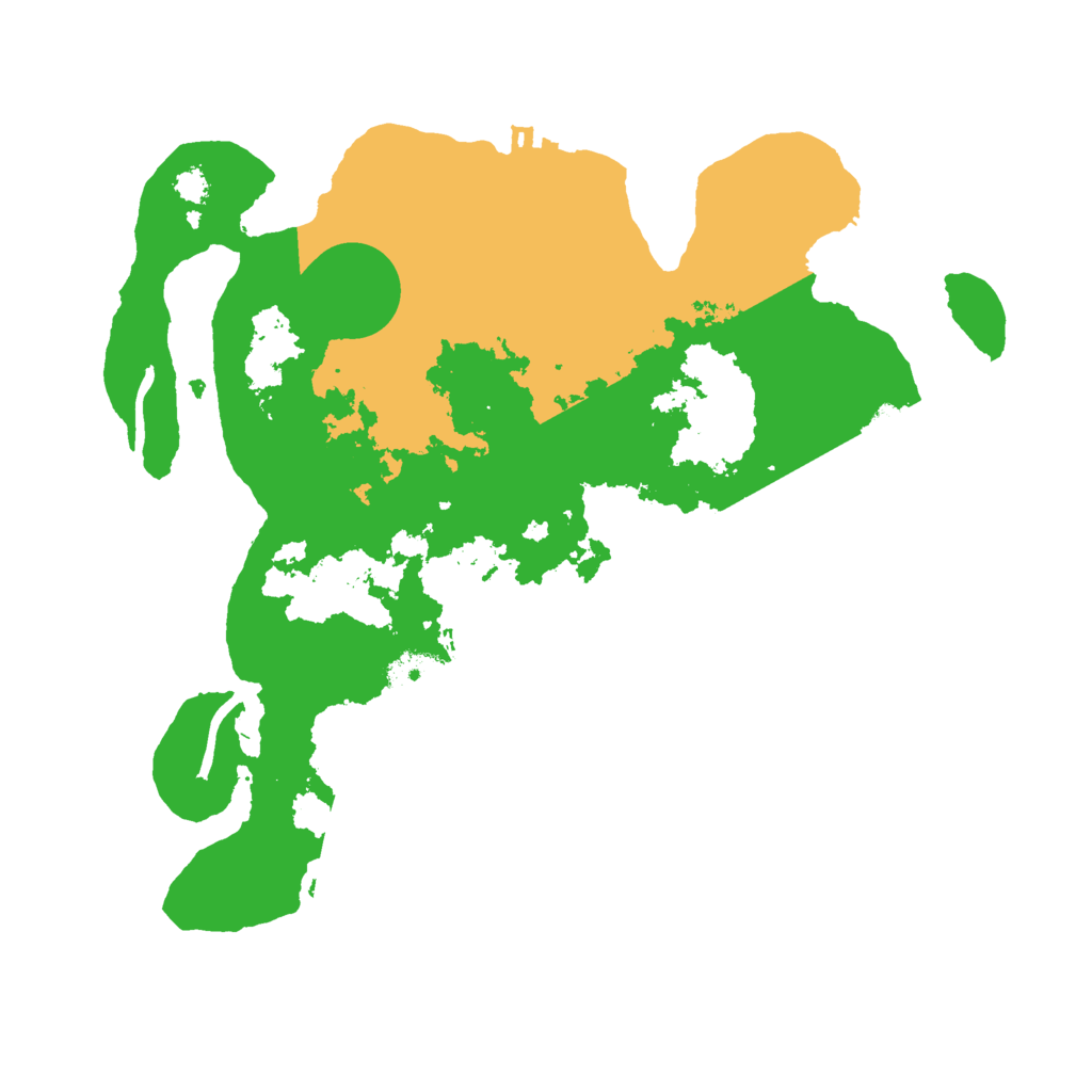 Biome Rust Map: Procedural Map, Size: 3000, Seed: 2022091300