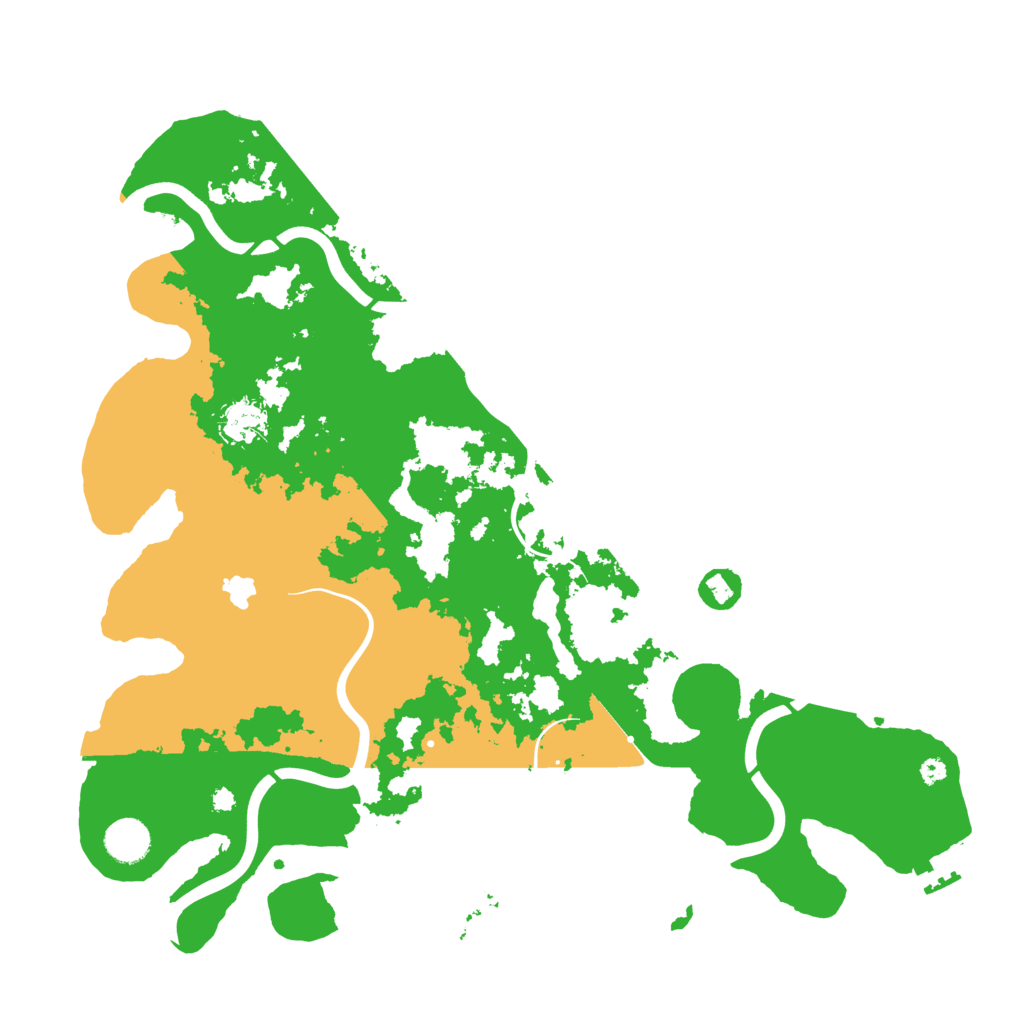 Biome Rust Map: Procedural Map, Size: 4000, Seed: 1152416418
