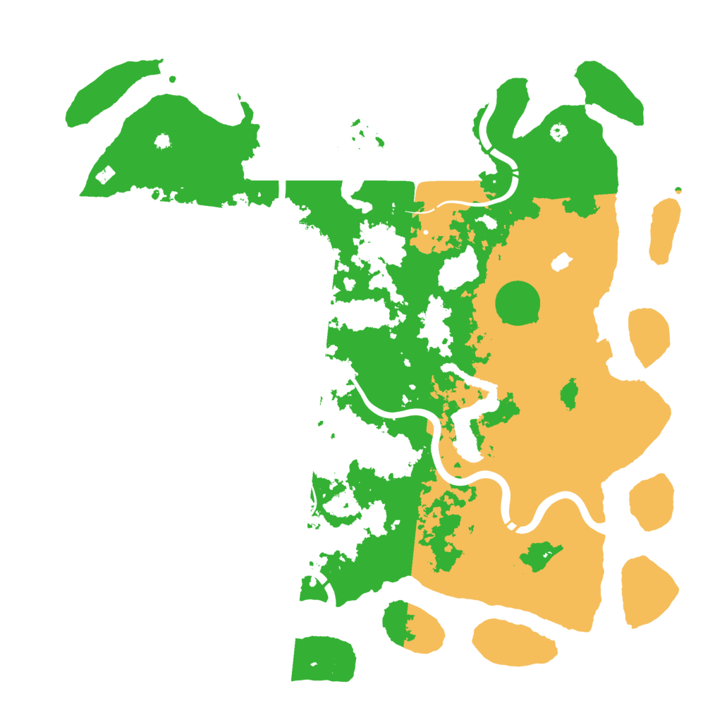 Biome Rust Map: Procedural Map, Size: 4250, Seed: 815241048