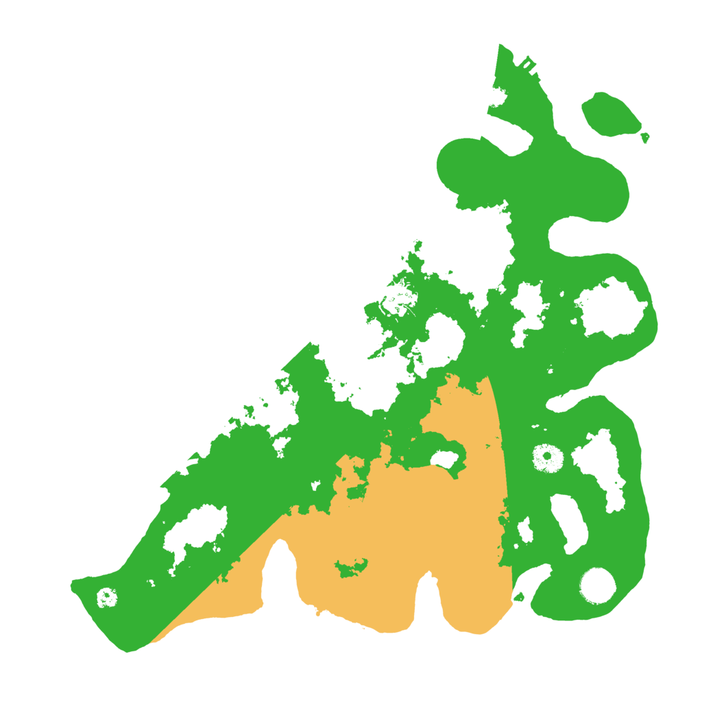 Biome Rust Map: Procedural Map, Size: 3500, Seed: 3123456