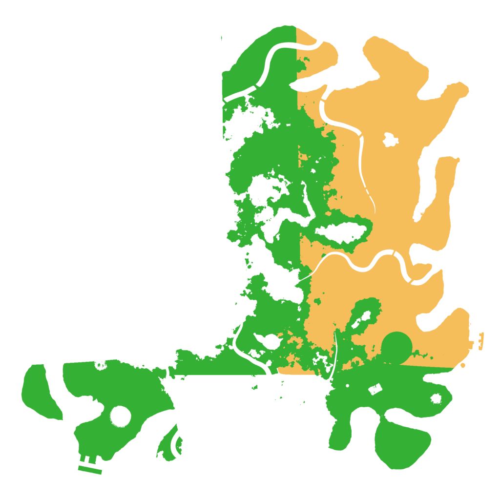 Biome Rust Map: Procedural Map, Size: 4250, Seed: 1283728697