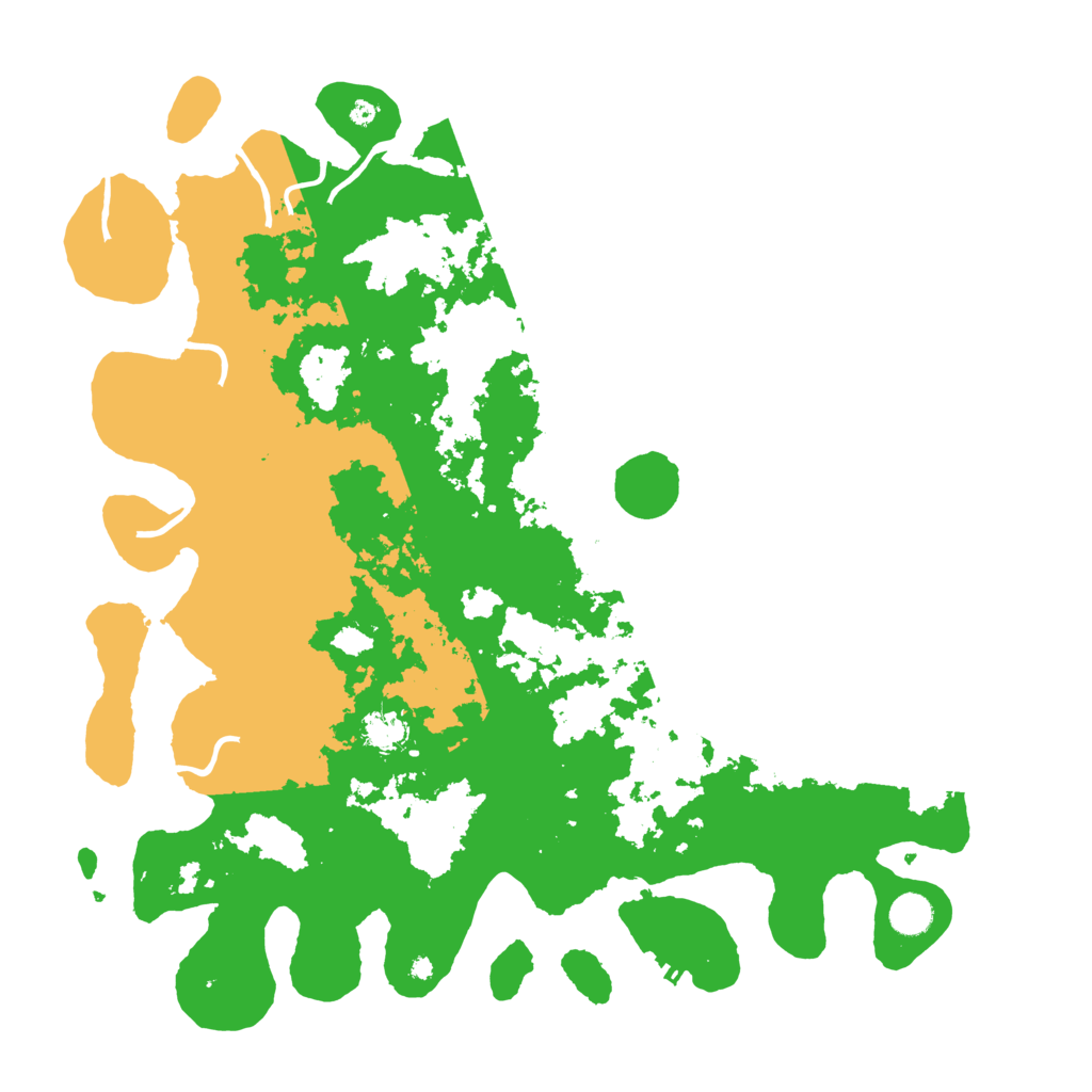 Biome Rust Map: Procedural Map, Size: 4500, Seed: 8558
