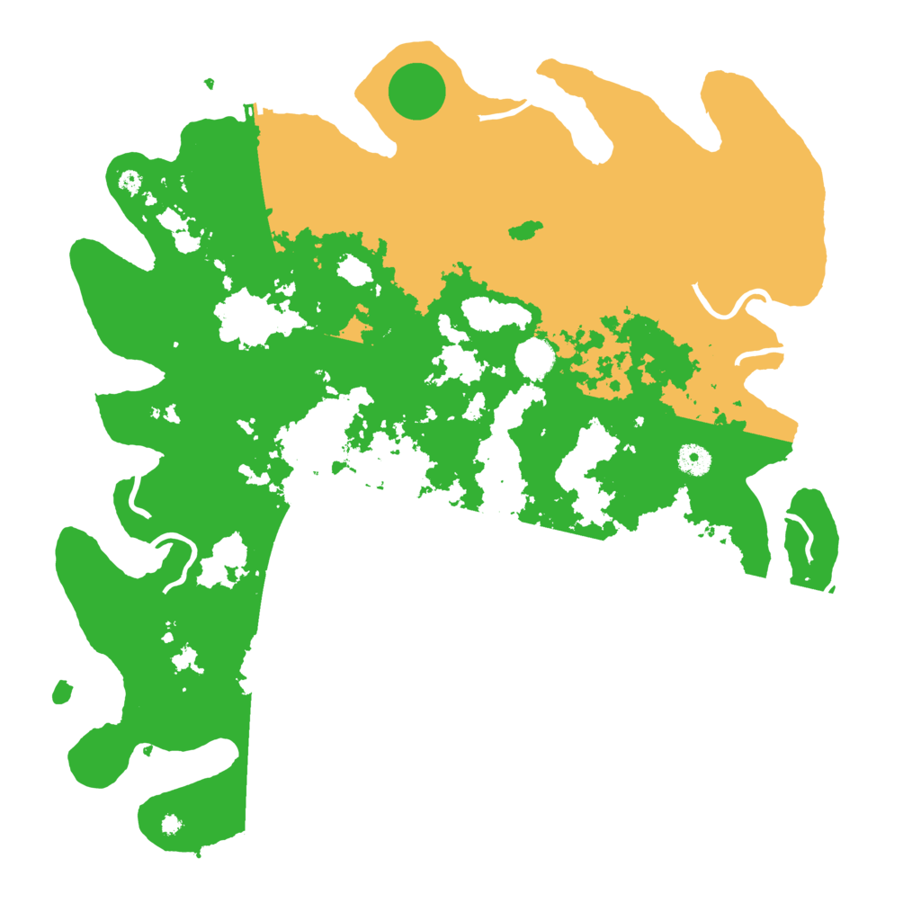 Biome Rust Map: Procedural Map, Size: 4250, Seed: 73481