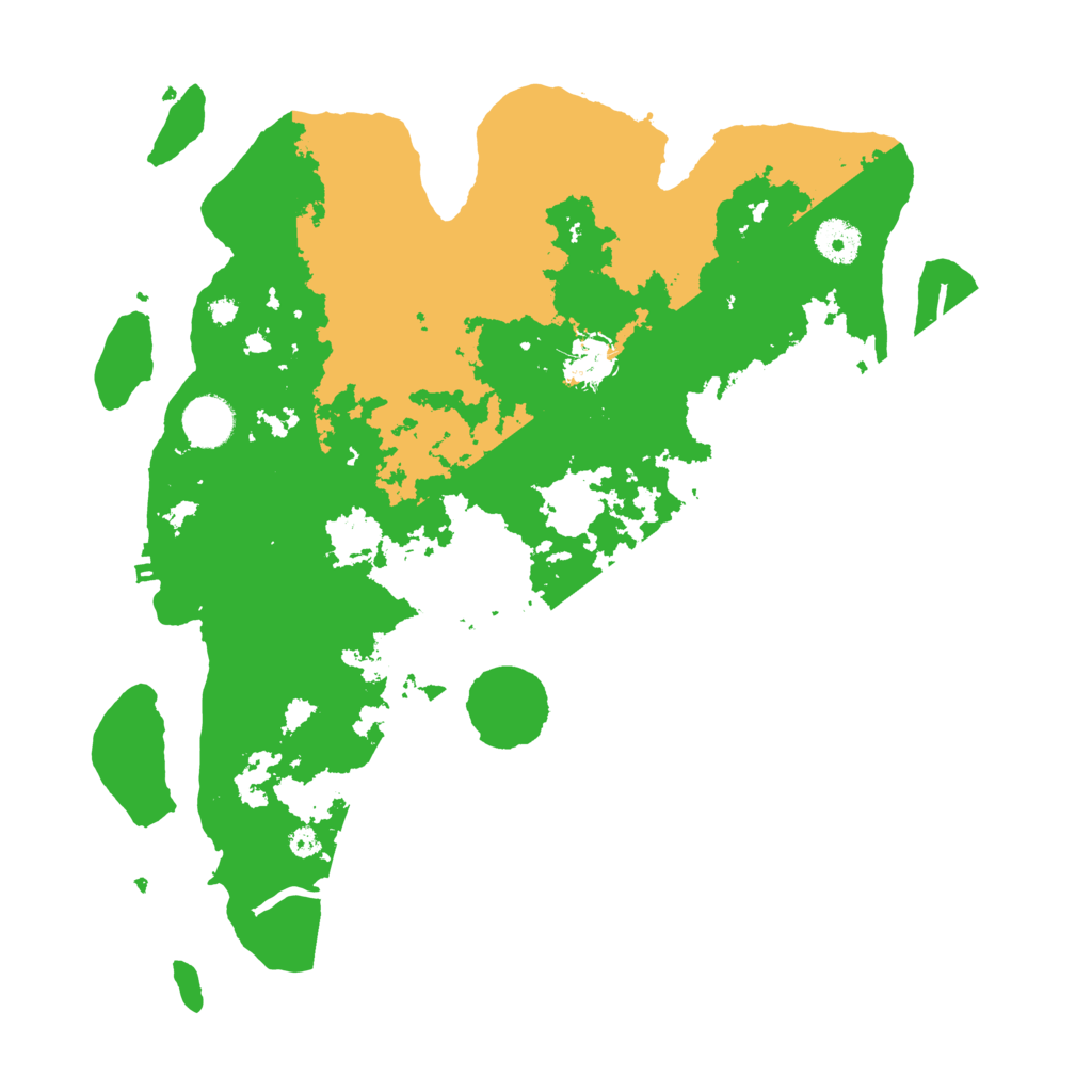 Biome Rust Map: Procedural Map, Size: 3700, Seed: 700748596