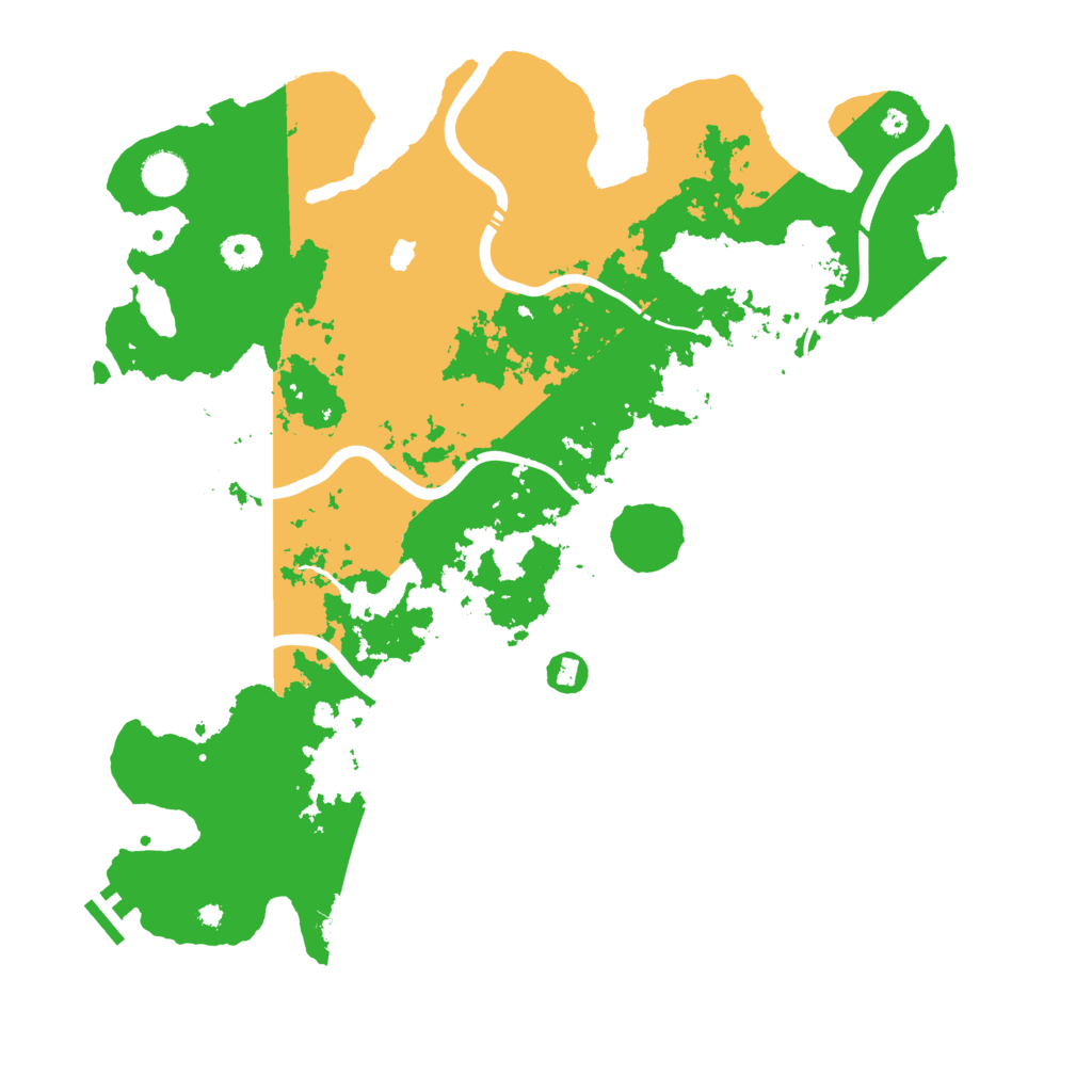 Biome Rust Map: Procedural Map, Size: 4250, Seed: 51721
